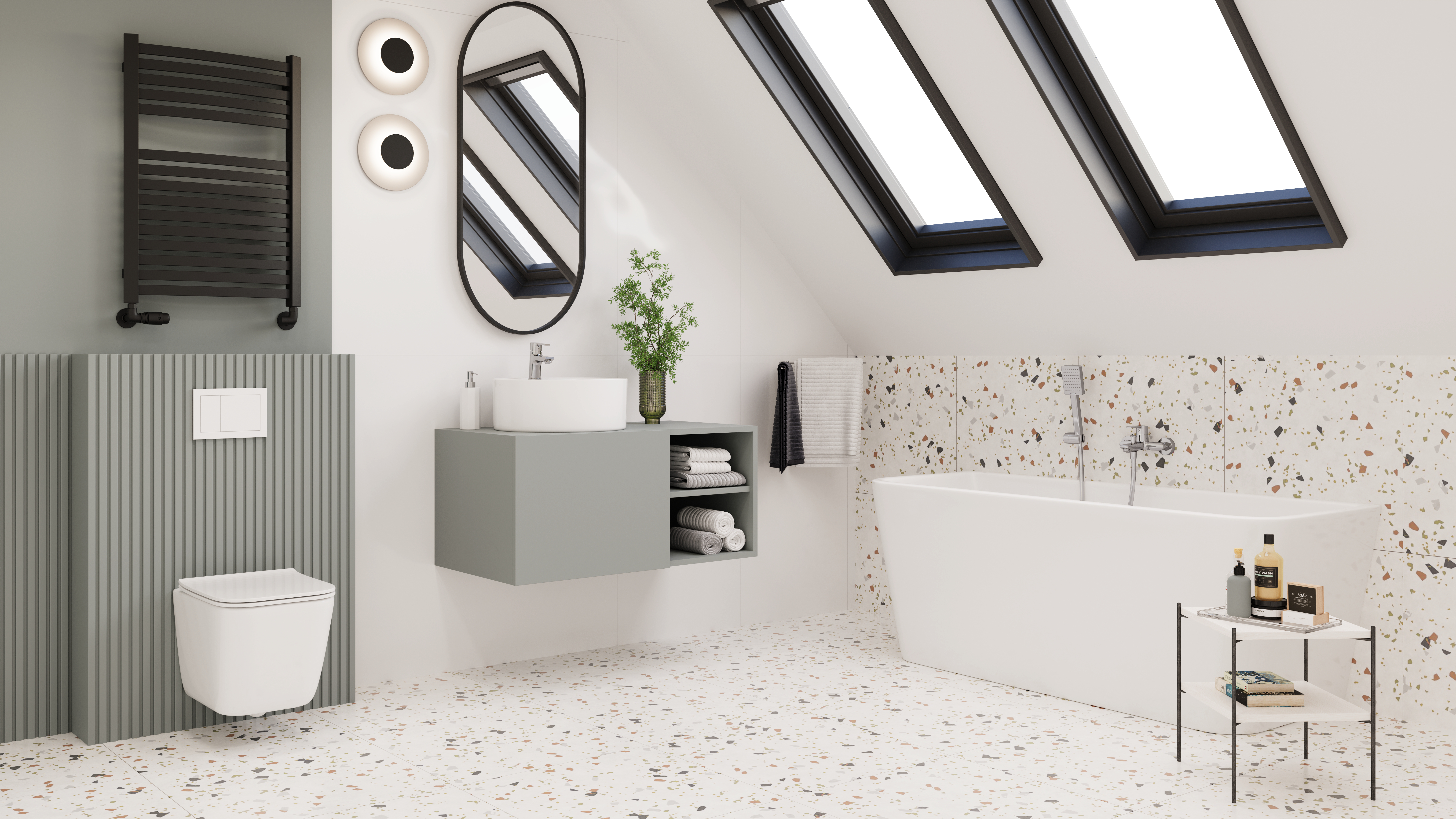 Seria Bralos - idealna do małych łazienek