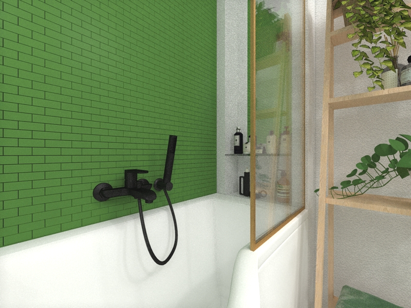 Zaznaj głębokiego relaksu i powiedz "Lubię być tu", czyli wanna w małej łazience!