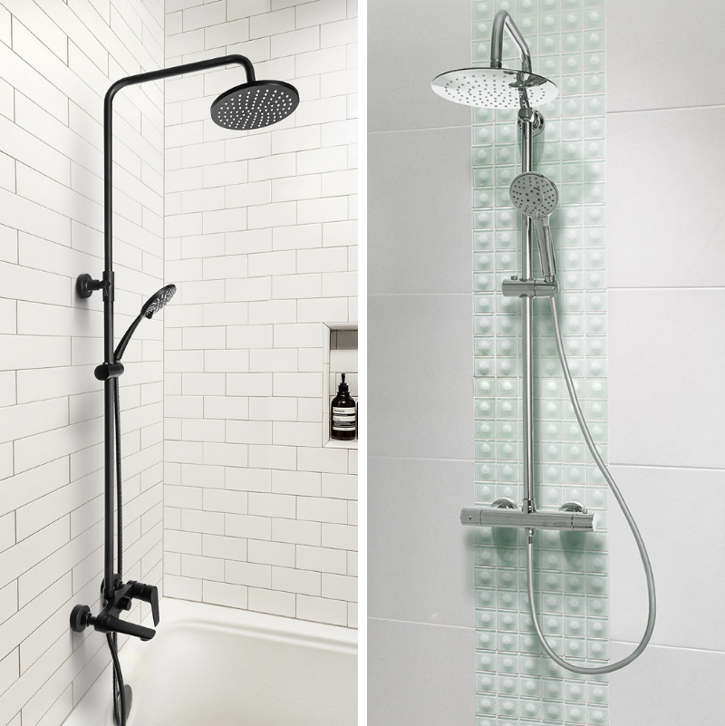 Deszczownia czy zestaw natryskowy - co wybrać do łazienki?